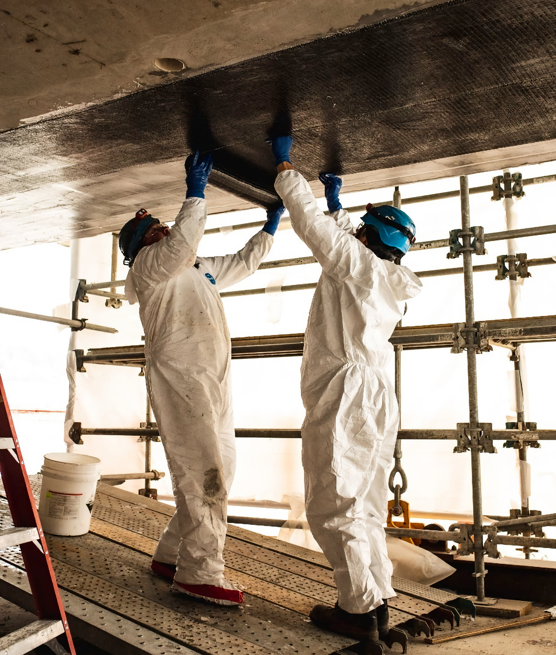 carbon fiber workers