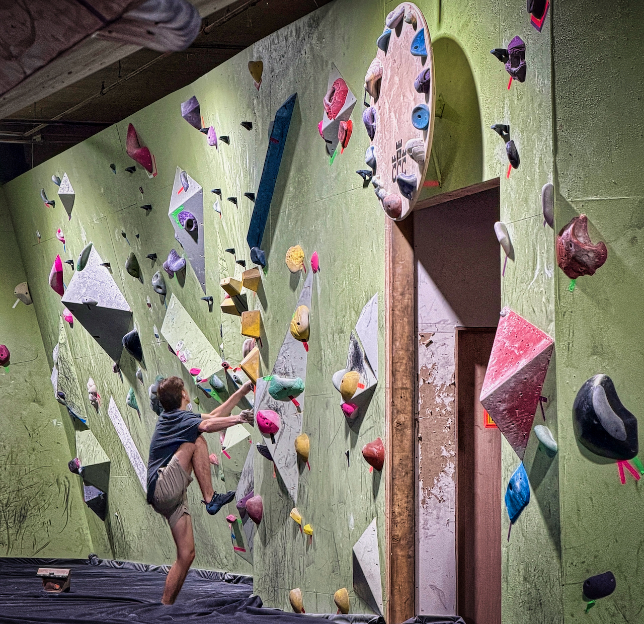 climbing wall