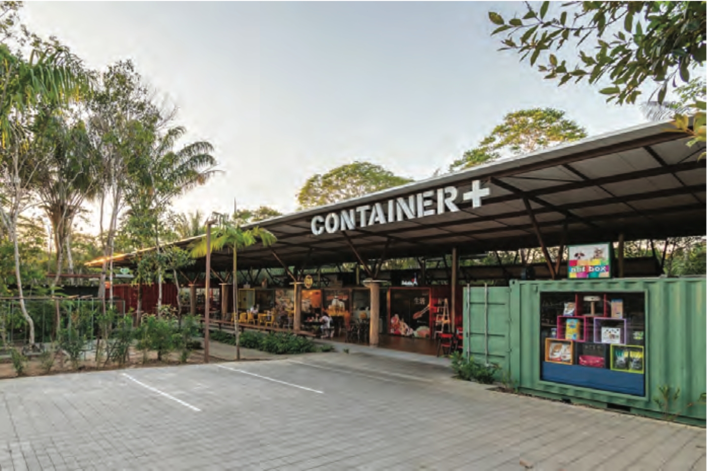 container shop example