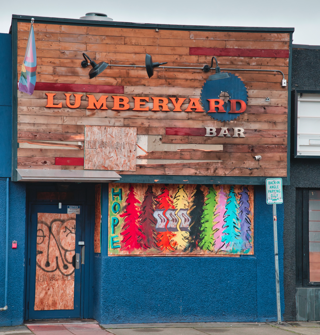 former Lumber yard location