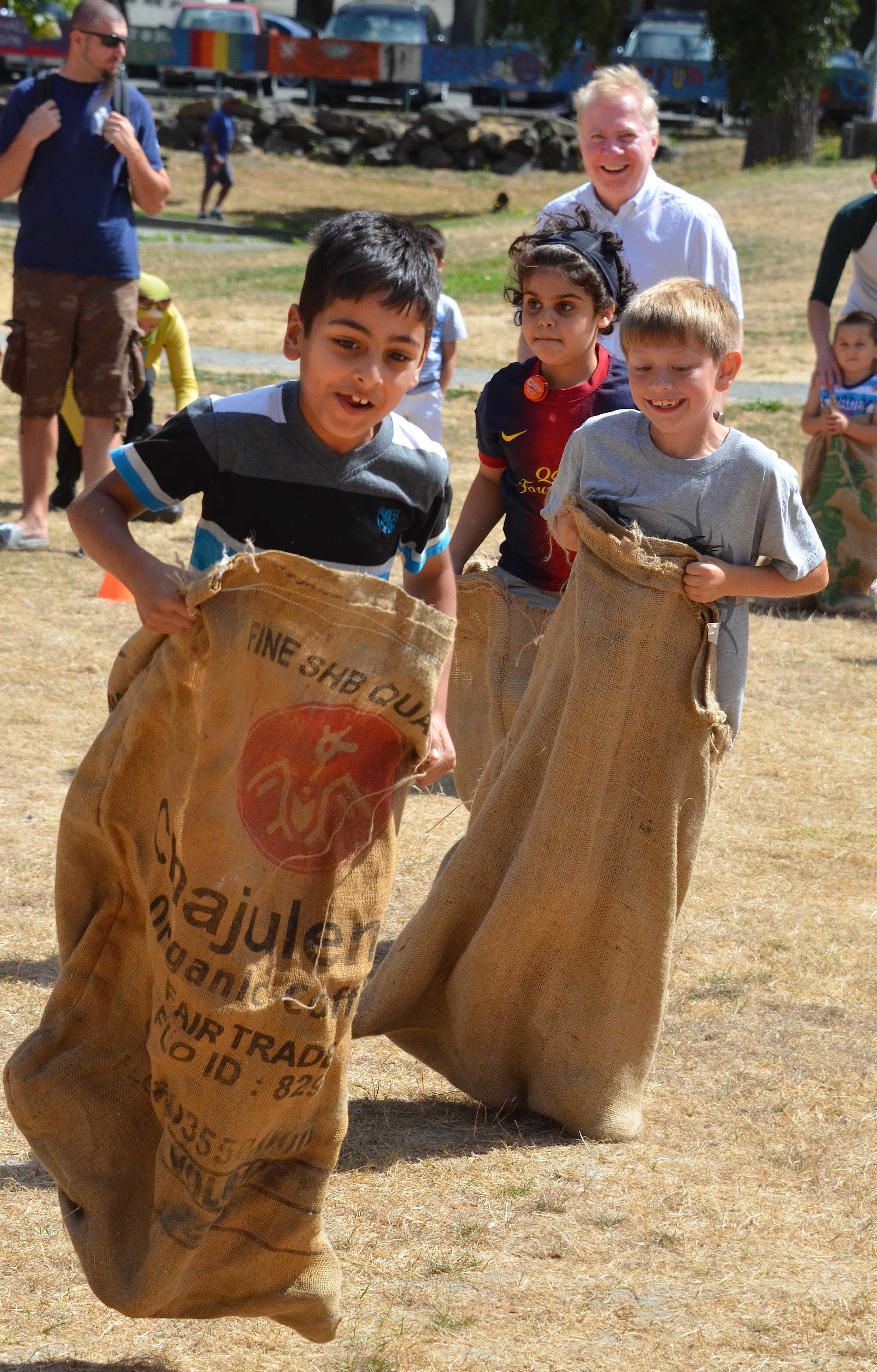 potato sack races from 2015