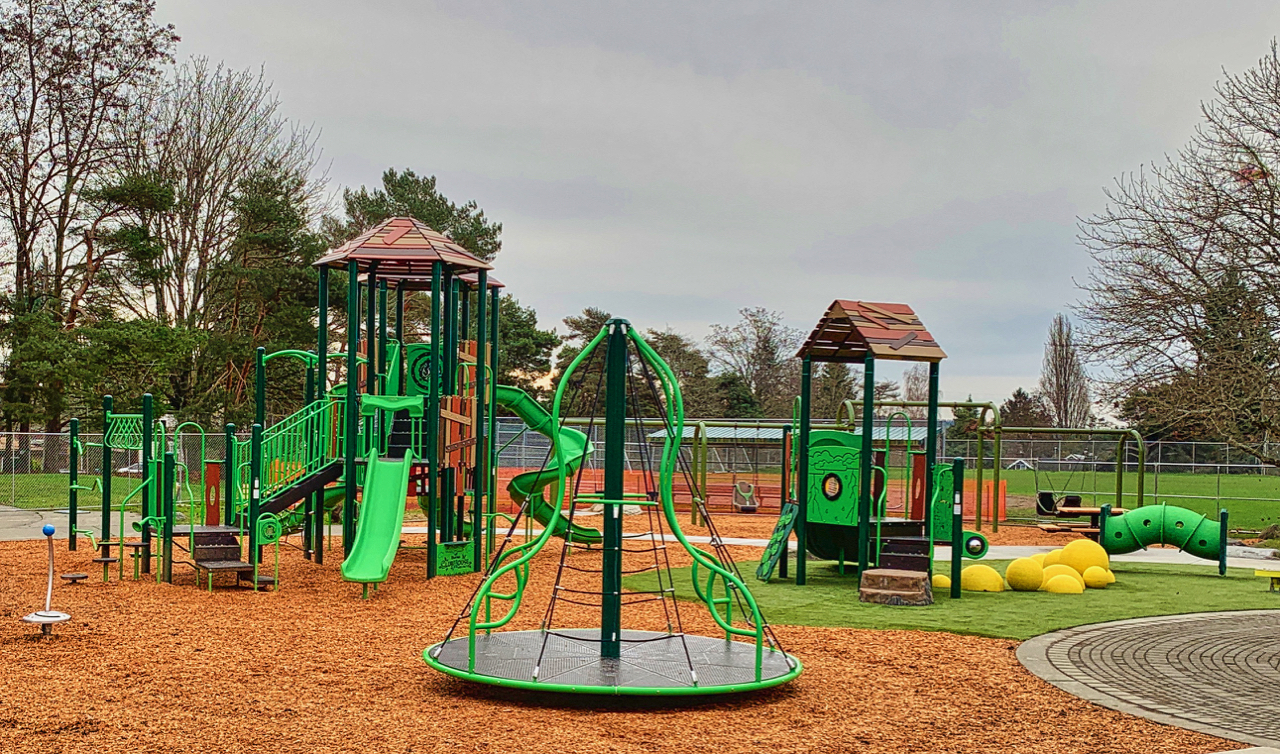 playground gear at E.C. Hughes