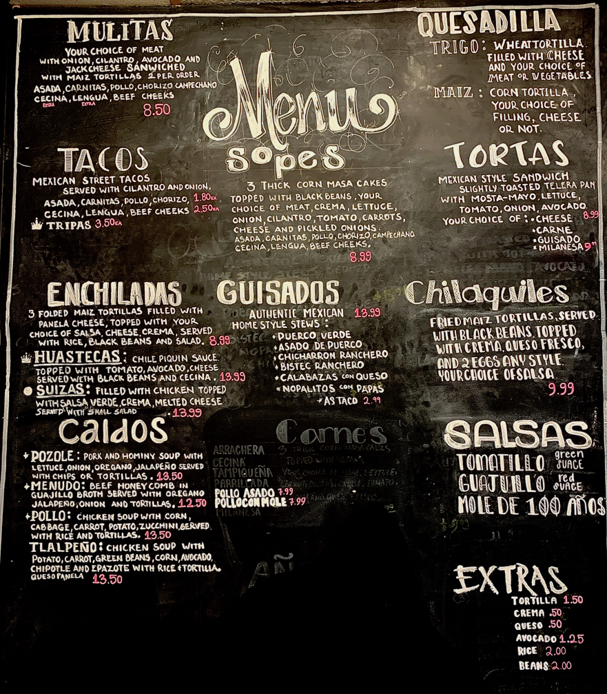 El Catrin main menu