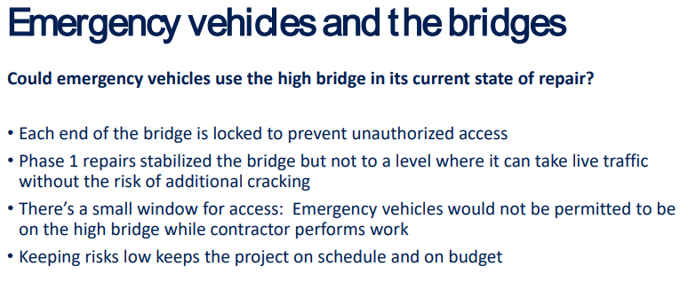 Emergency Vehicles and the West Seattle Bridge