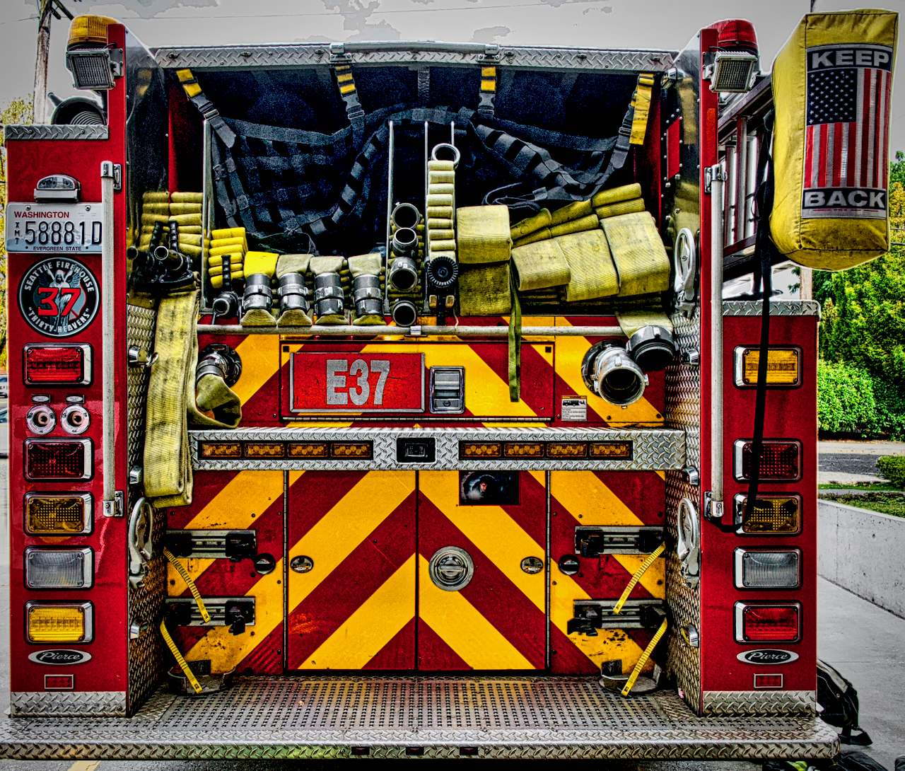 A fire engine