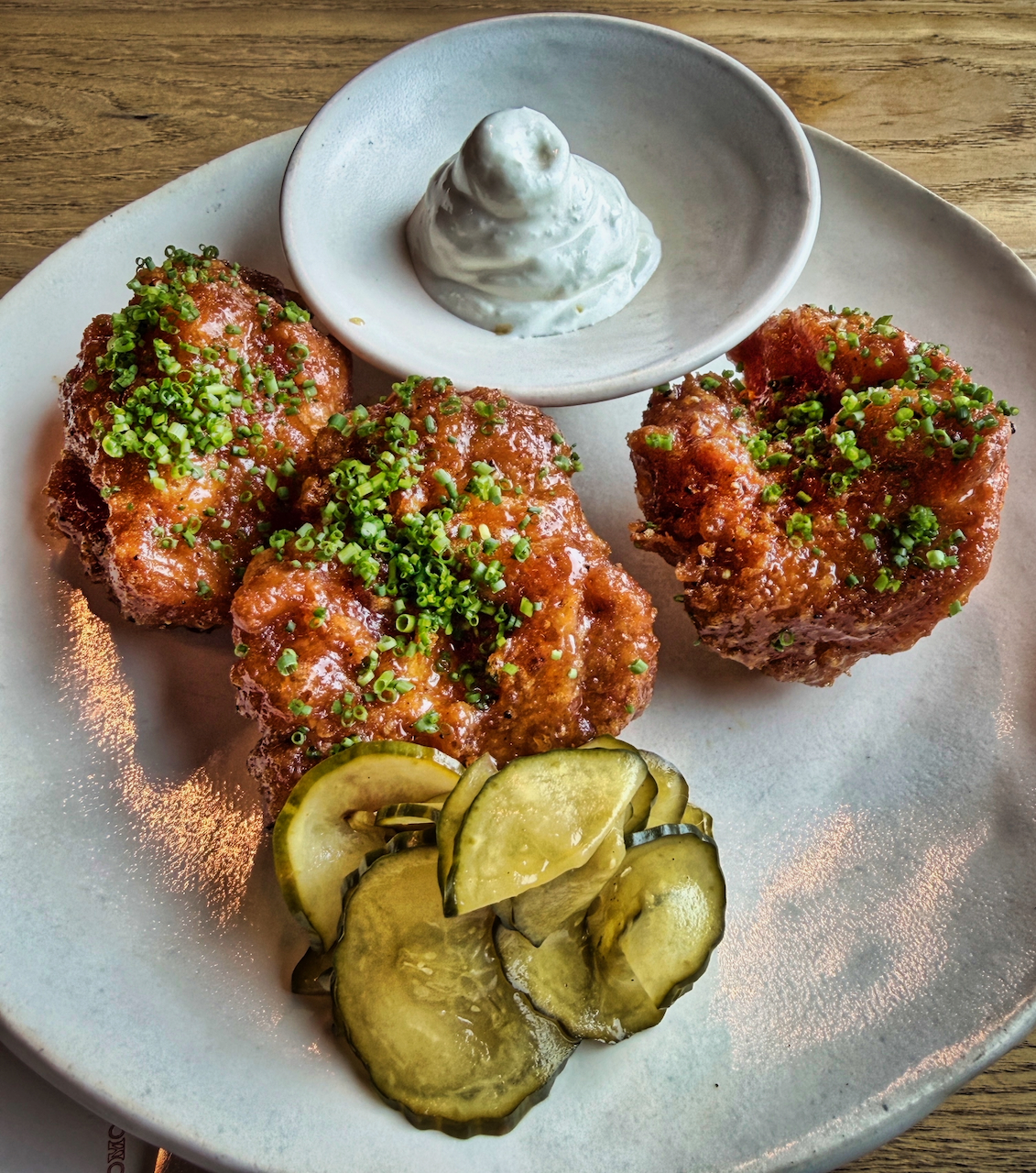 Glazed chicken