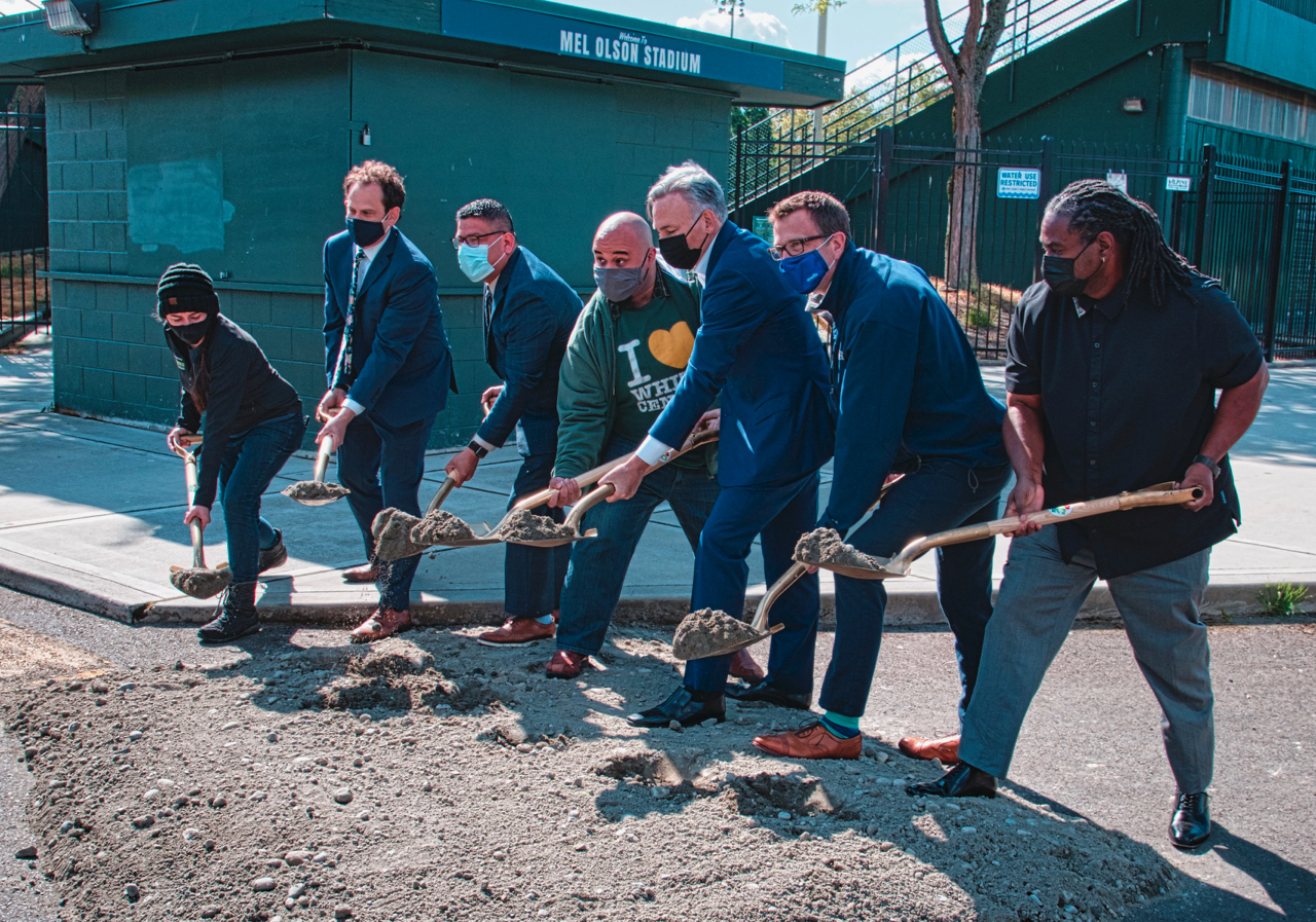 Rapid Ride H Line Groundbreaking