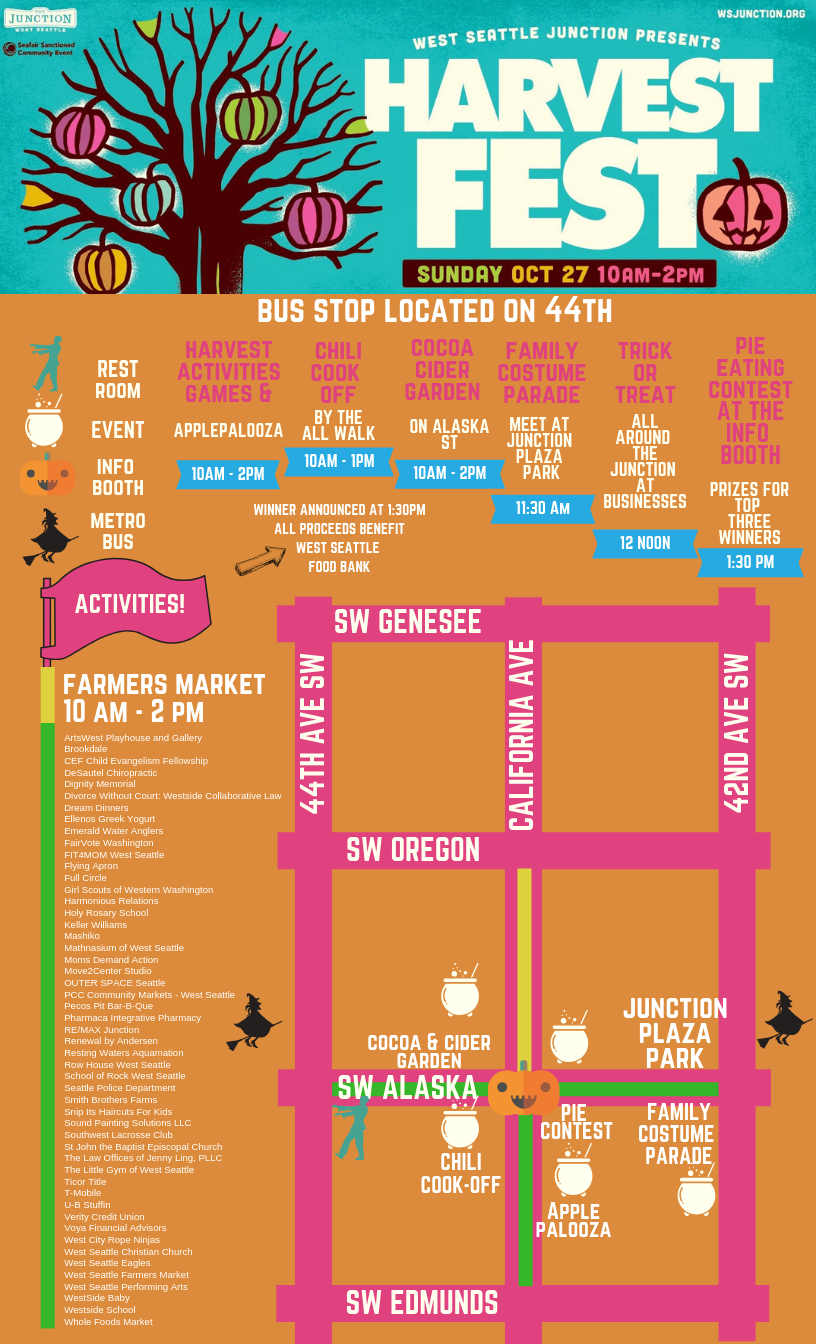 Harvest Fest Map