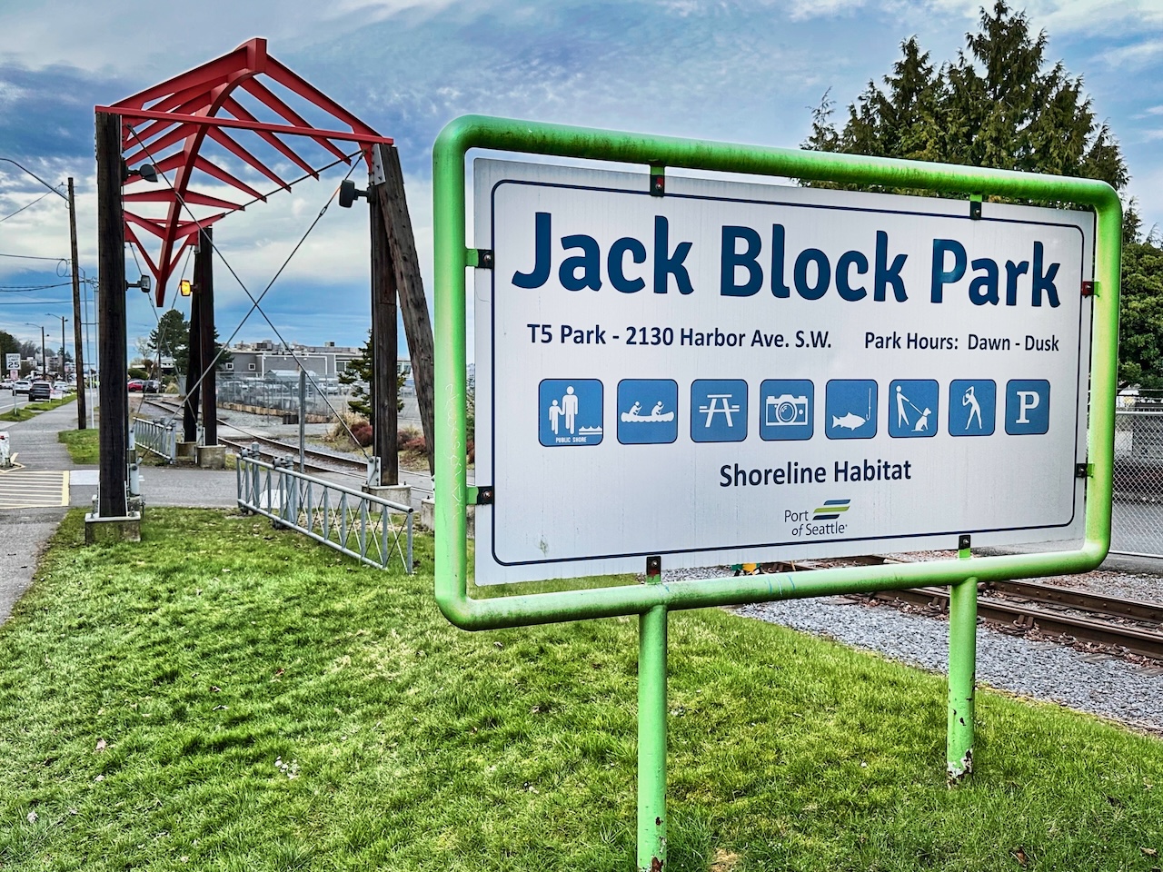 jack Block Park entrance