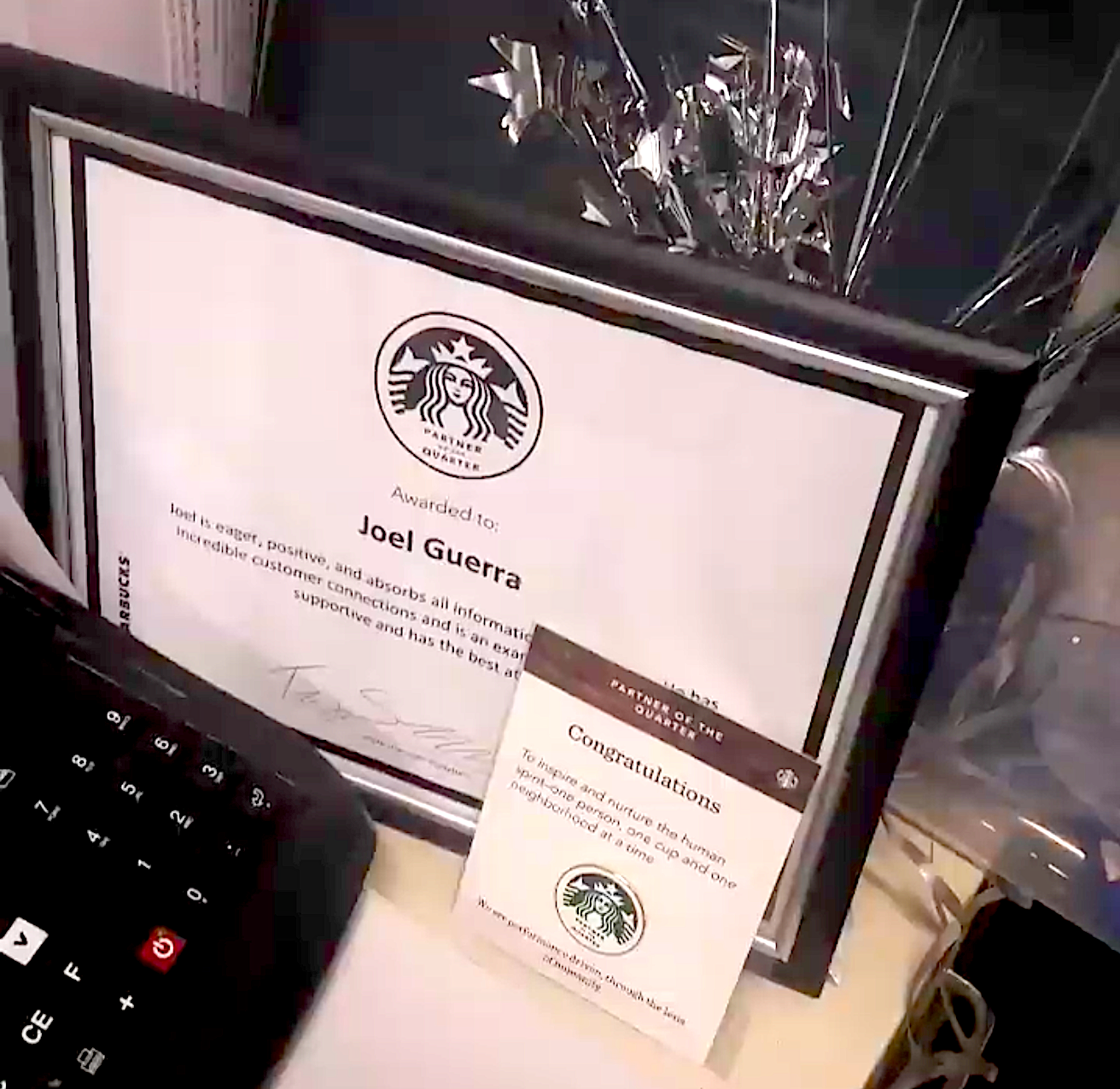 partner of the quarter