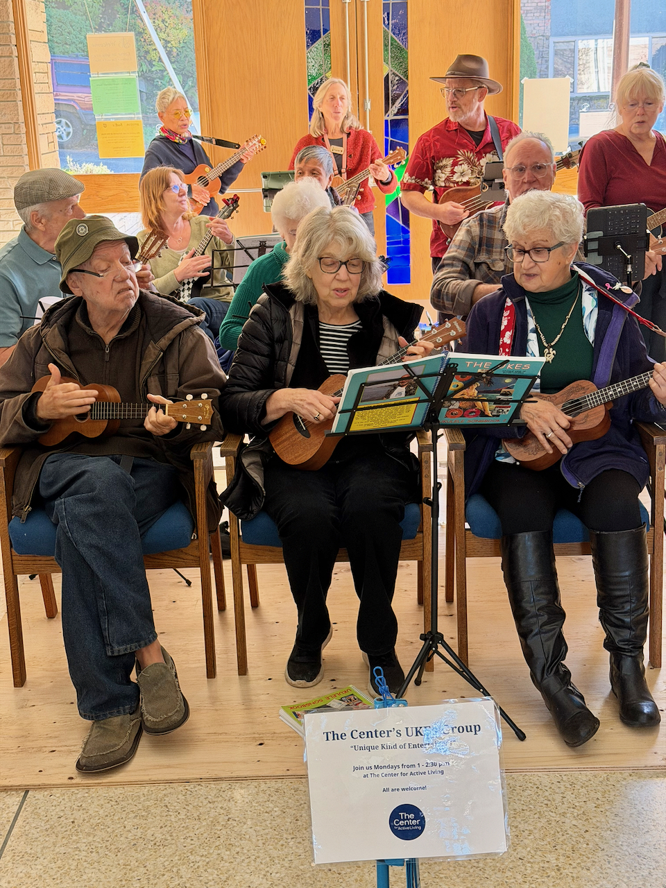 Center for Active Living ukelele club
