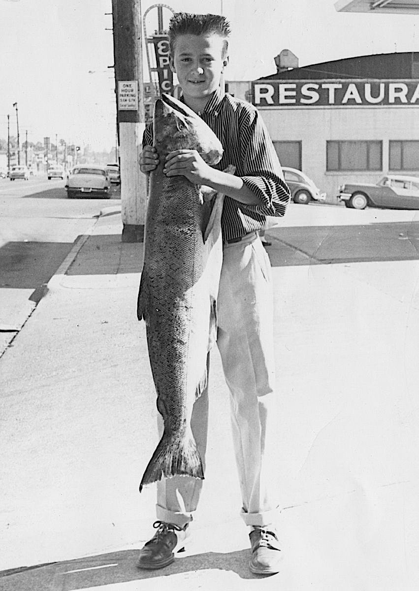 ken with salmon