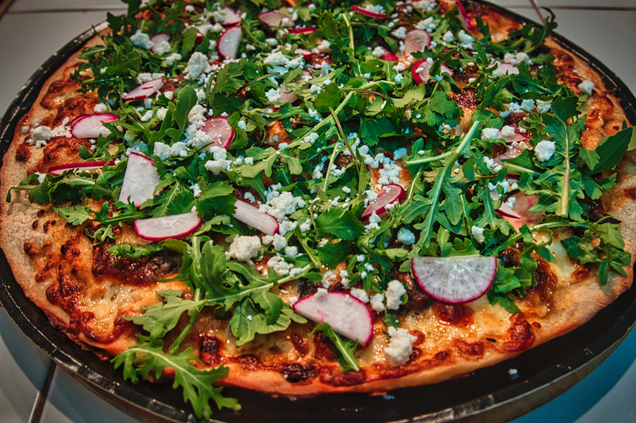 Locol ZA! Taco pizza. Unbelieveably good