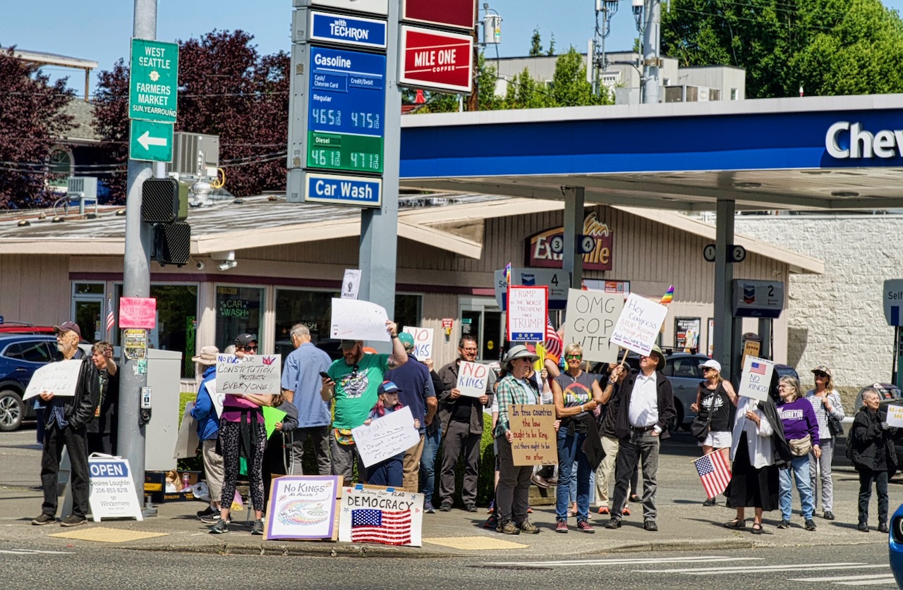 Admiral Junction protests