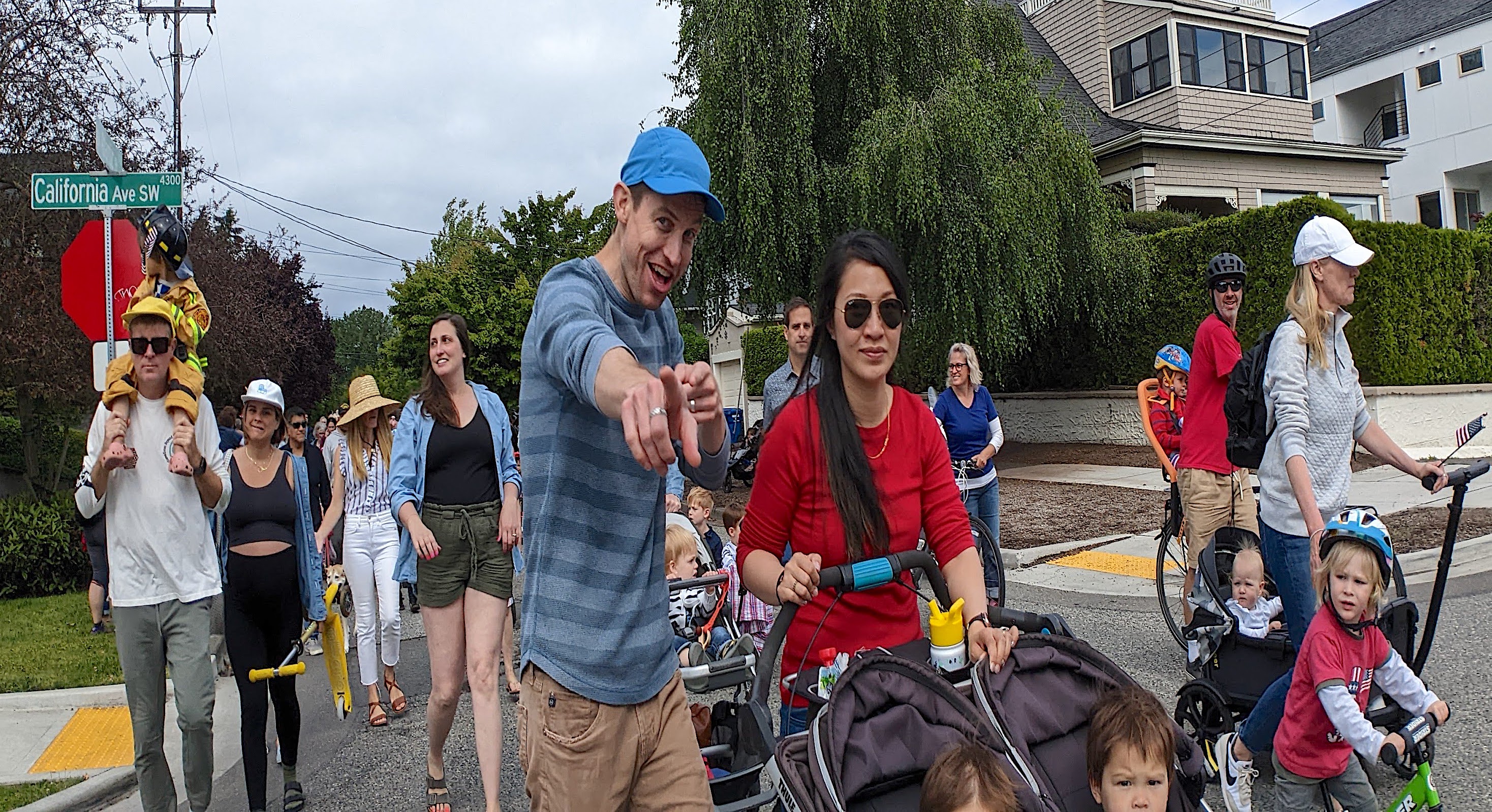 4th of July West Seattle Kids Parade