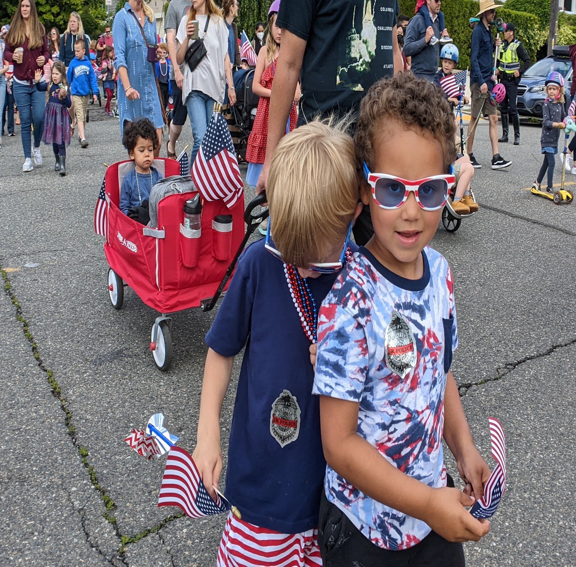 4th of July West Seattle Kids Parade
