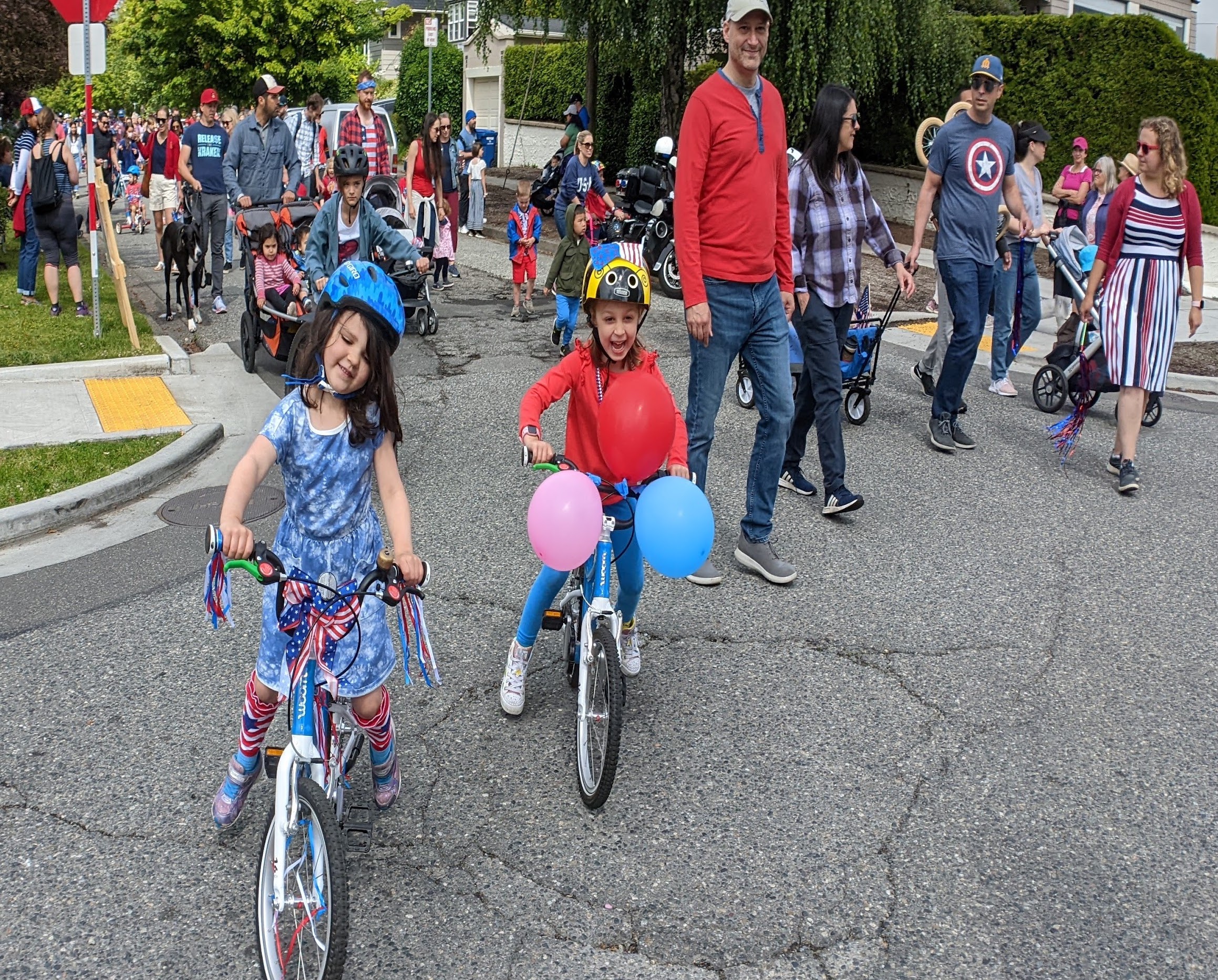 4th of July West Seattle Kids Parade