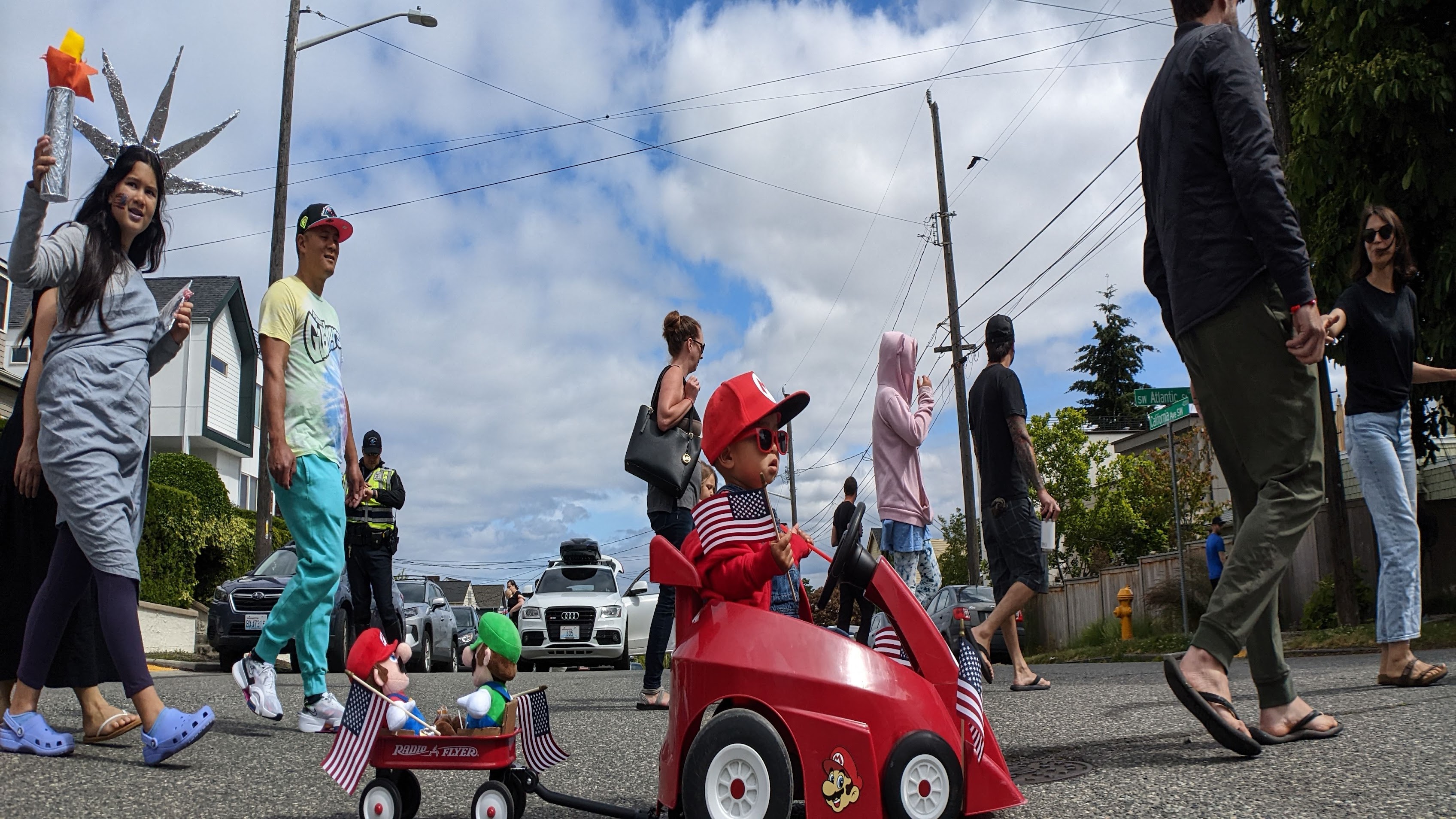 4th of July West Seattle Kids Parade