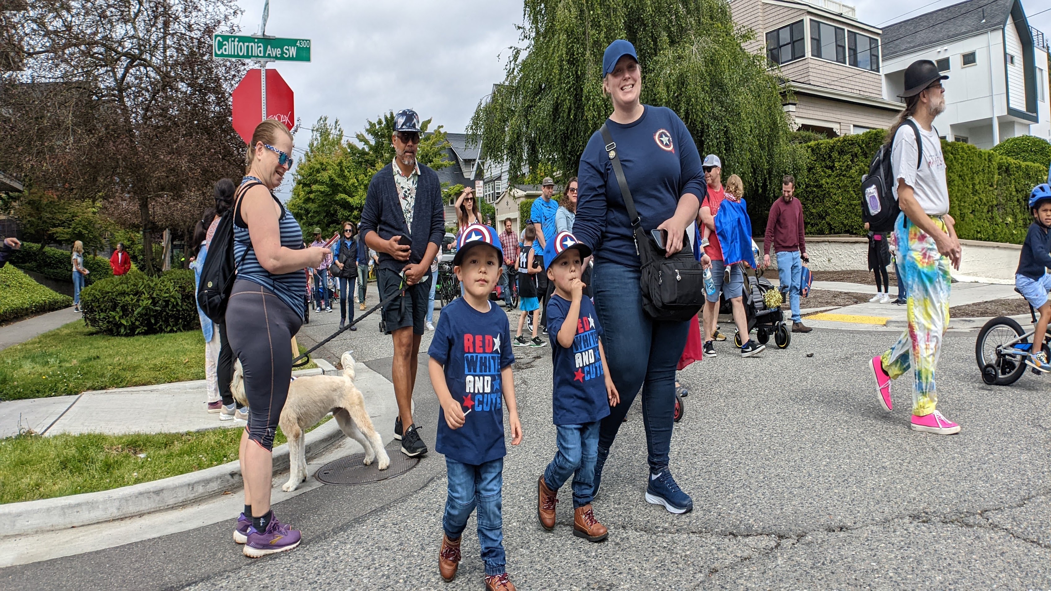 4th of July West Seattle Kids Parade