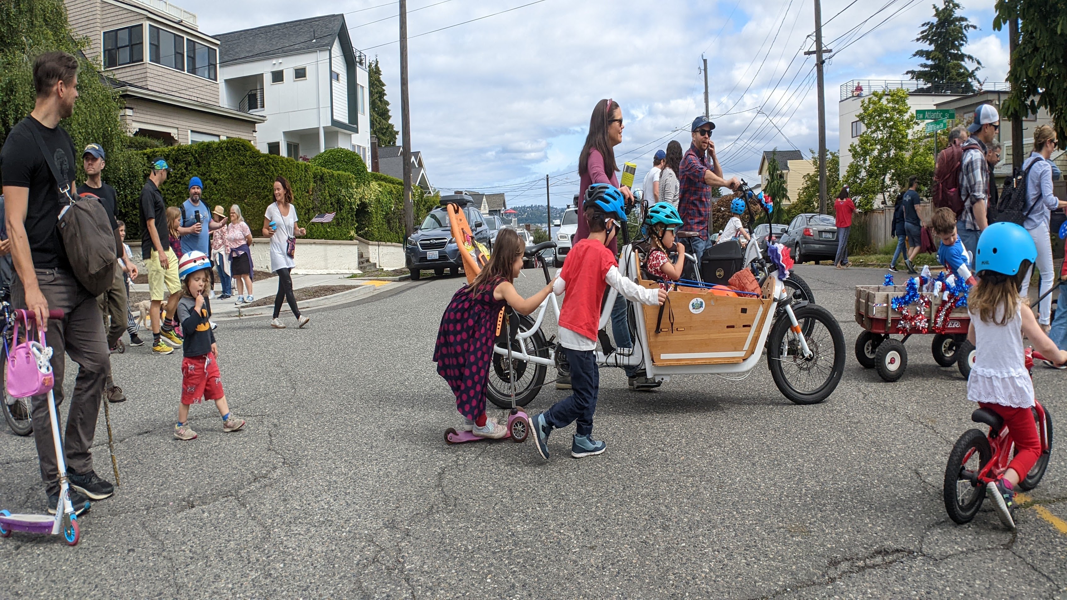 4th of July West Seattle Kids Parade