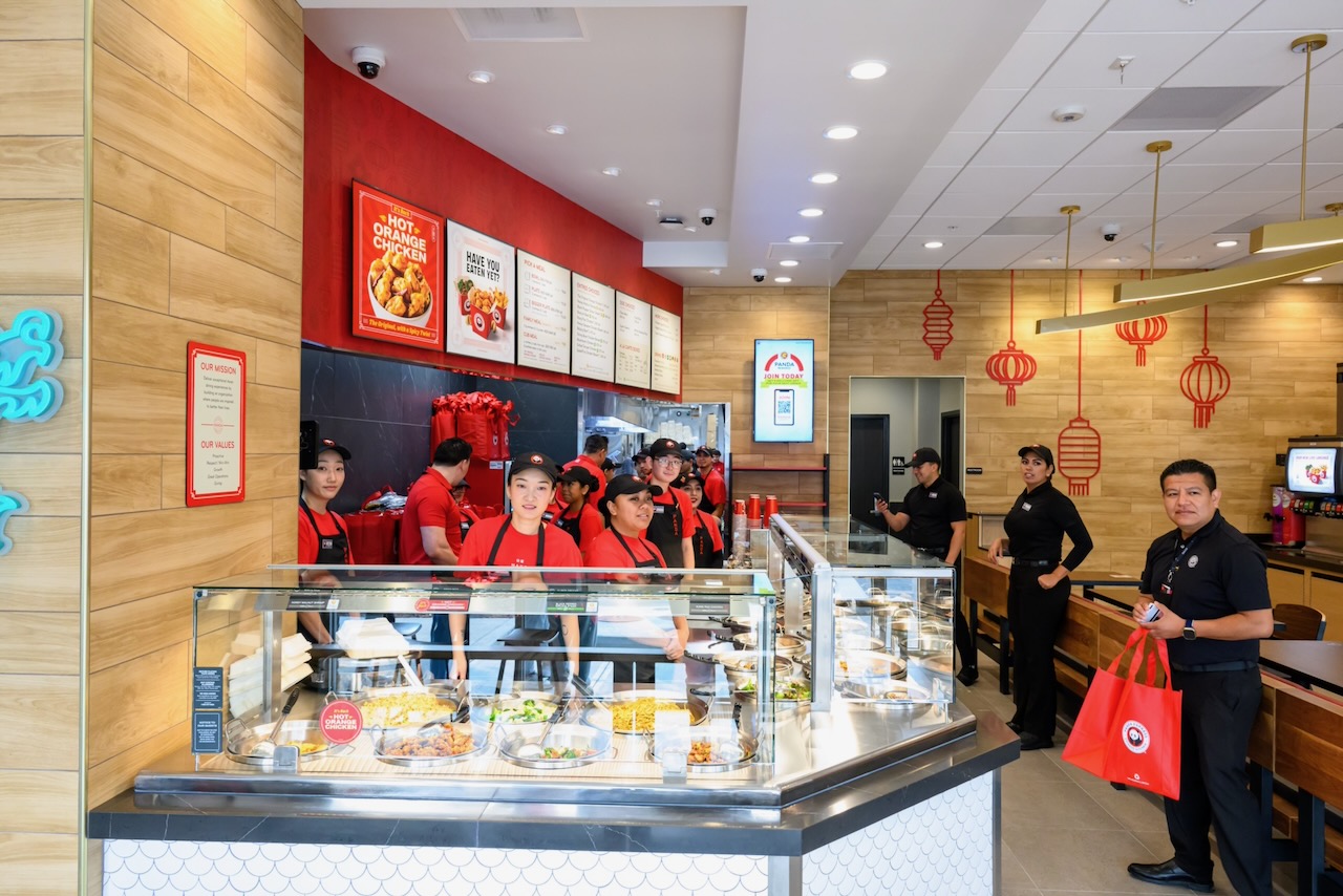 staff at Panda Express
