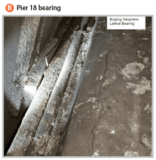 Pier 18 bearing