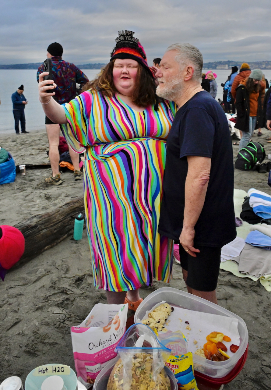selfies with food