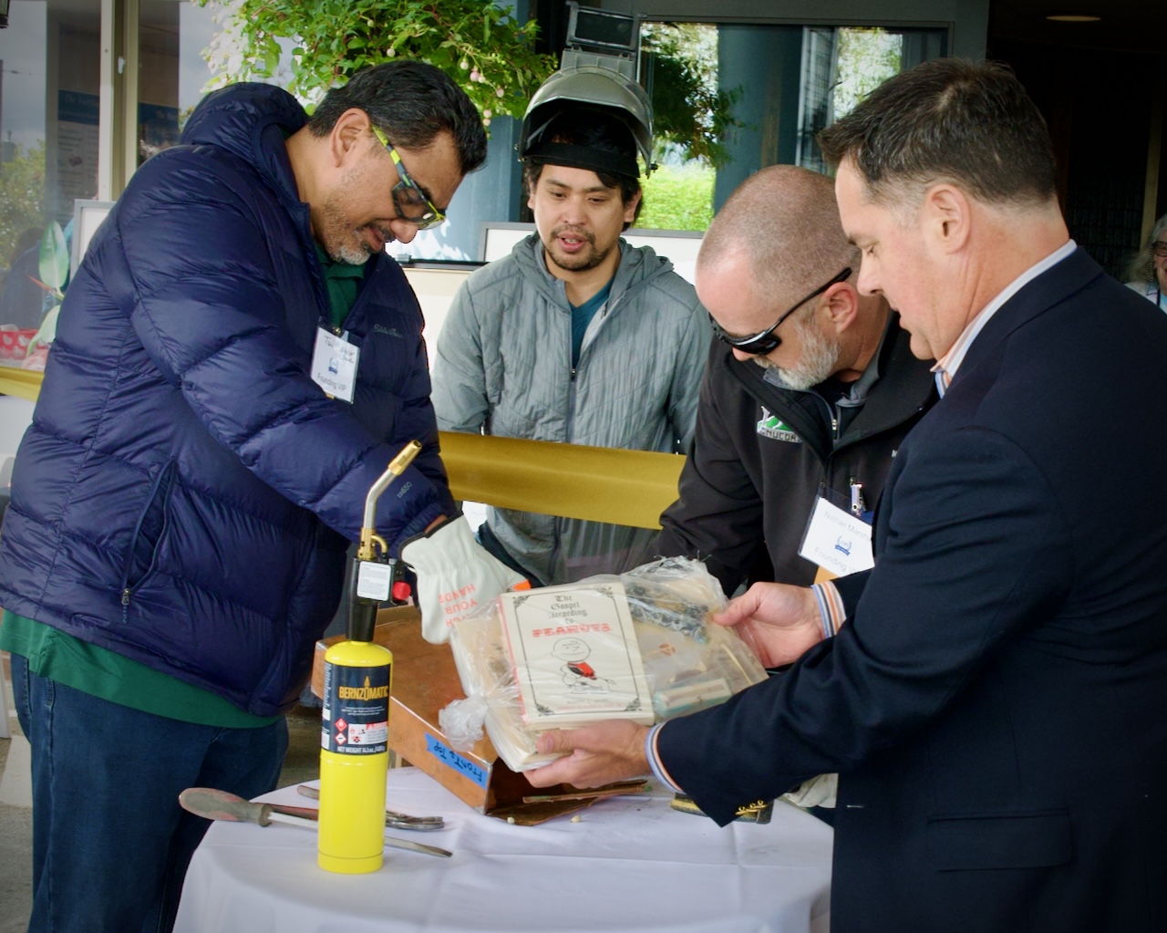 Time capsule opening