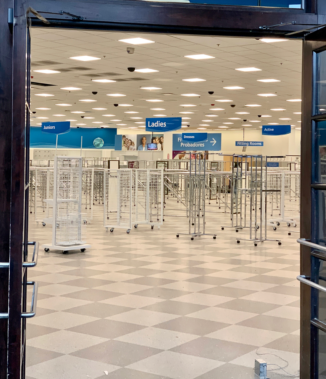 ross empty racks