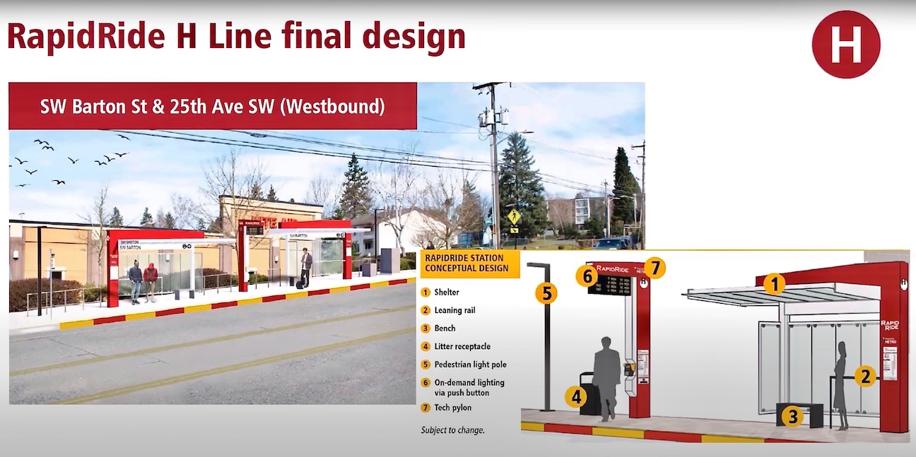 rapid ride H line