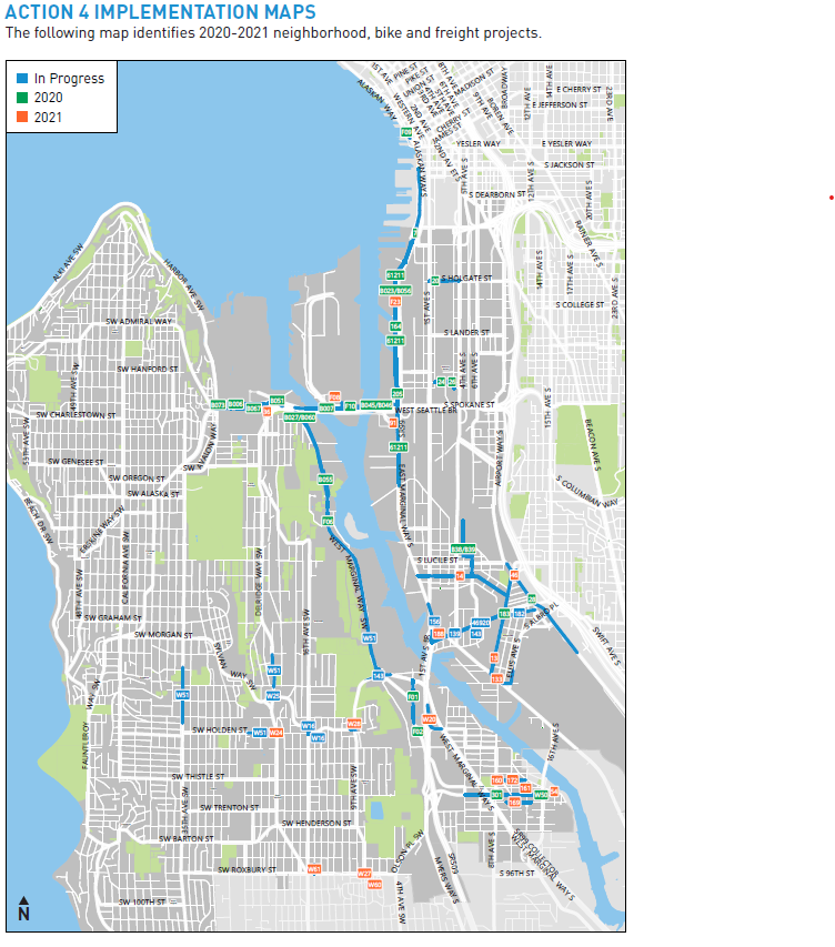 SDOT PROJECT MAP