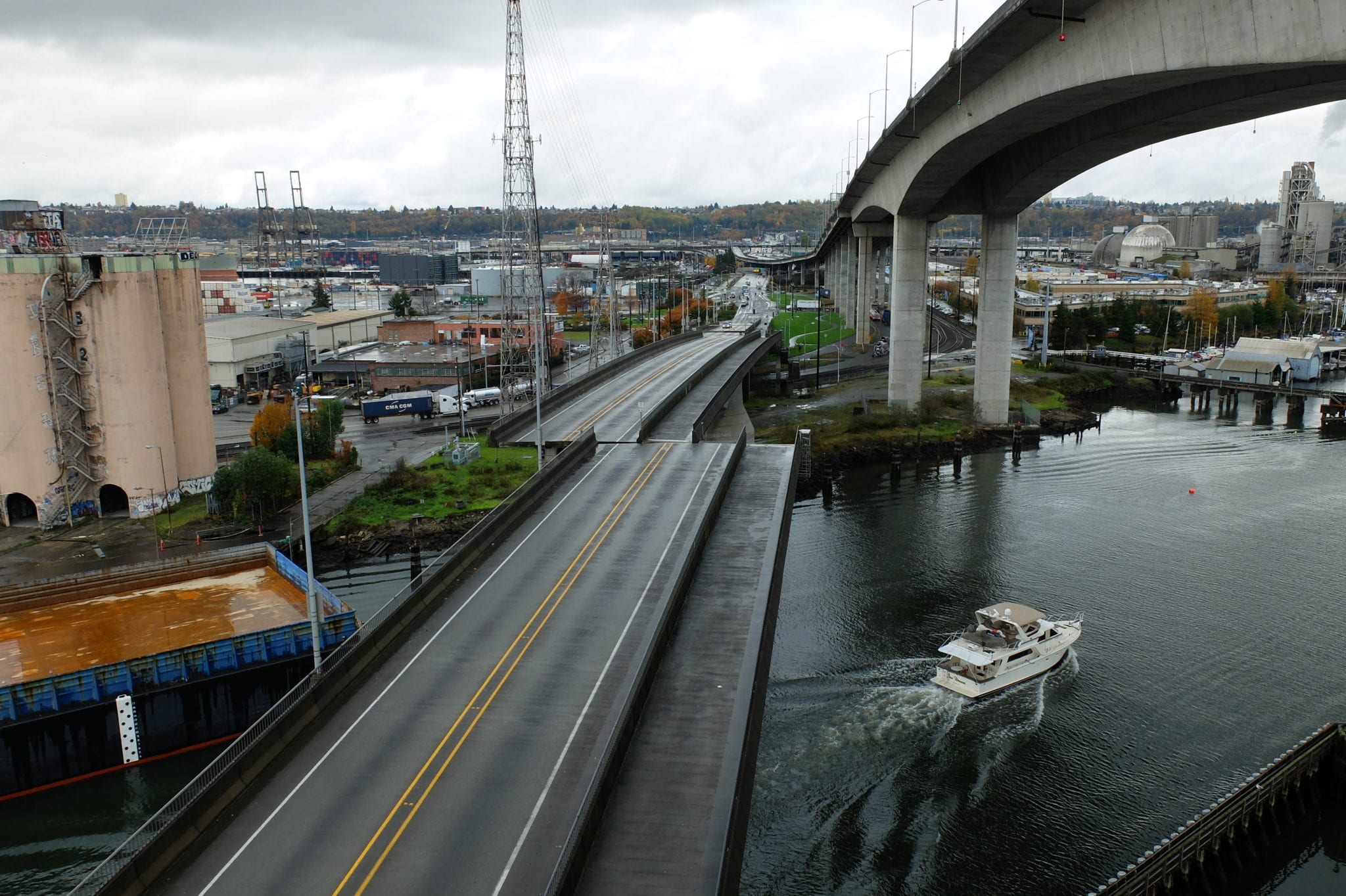 low bridge opening