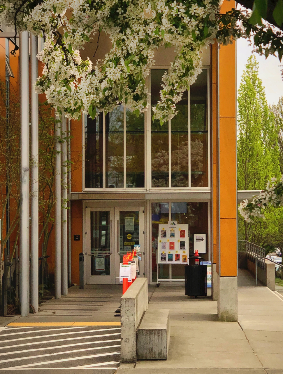 SW Library entrance