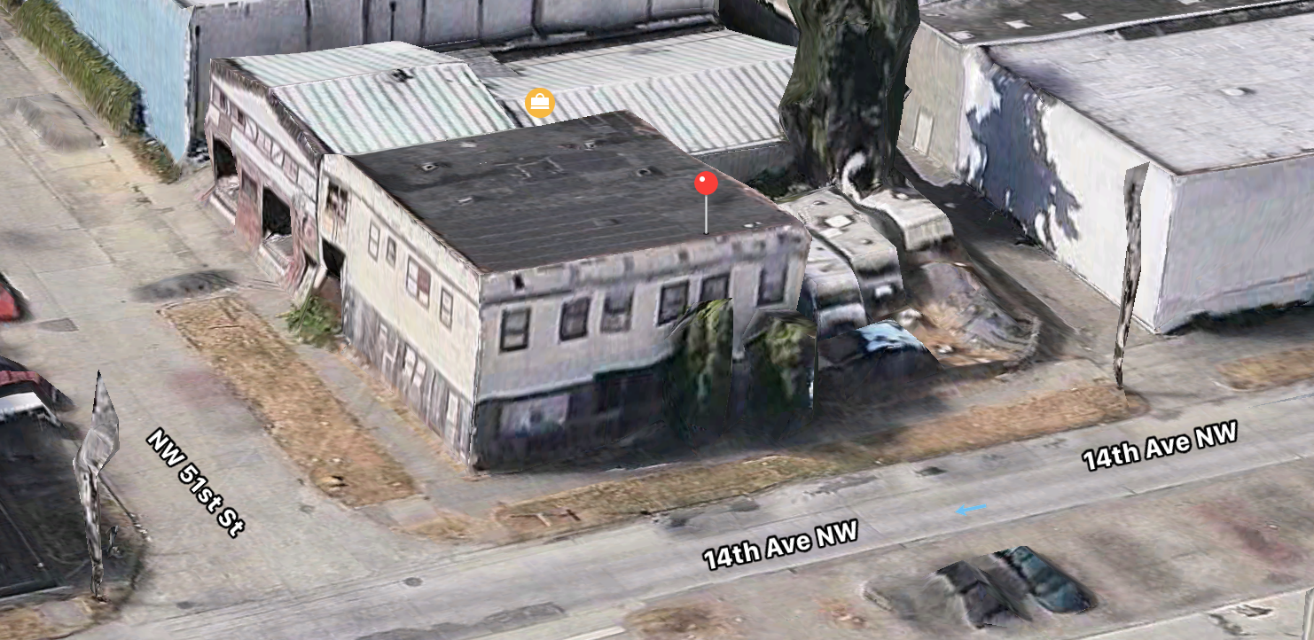 The existing building would be torn down. Image - Apple Maps