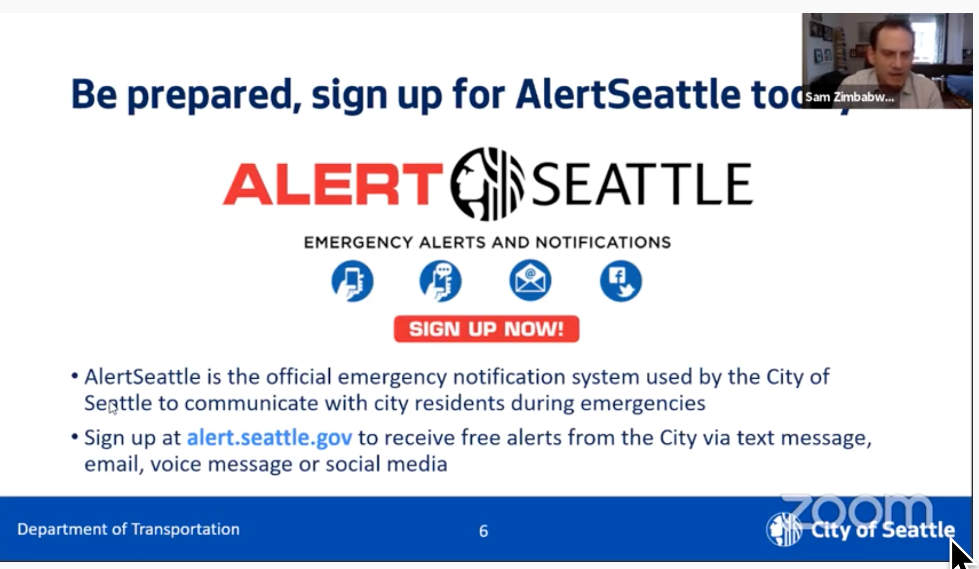 Alert Seattle