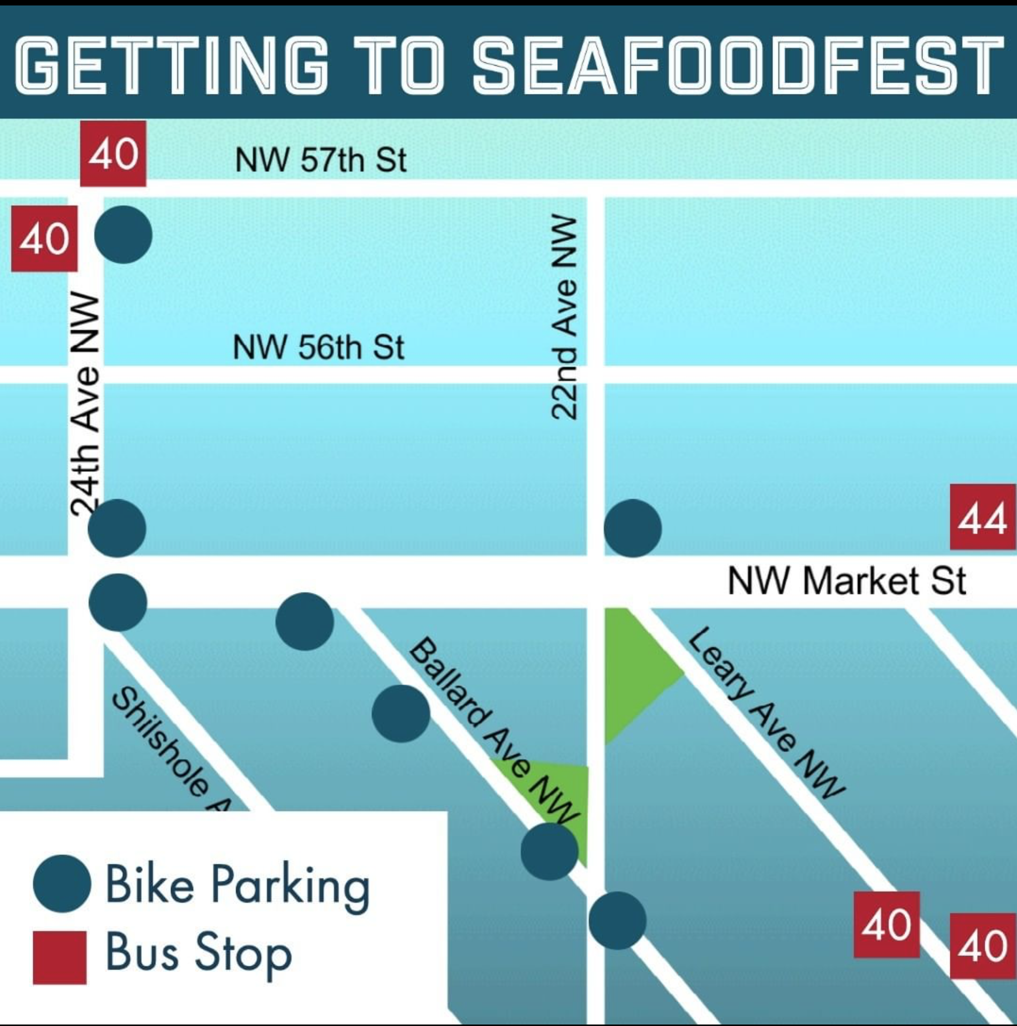 how to get to Ballard Seafood Fest