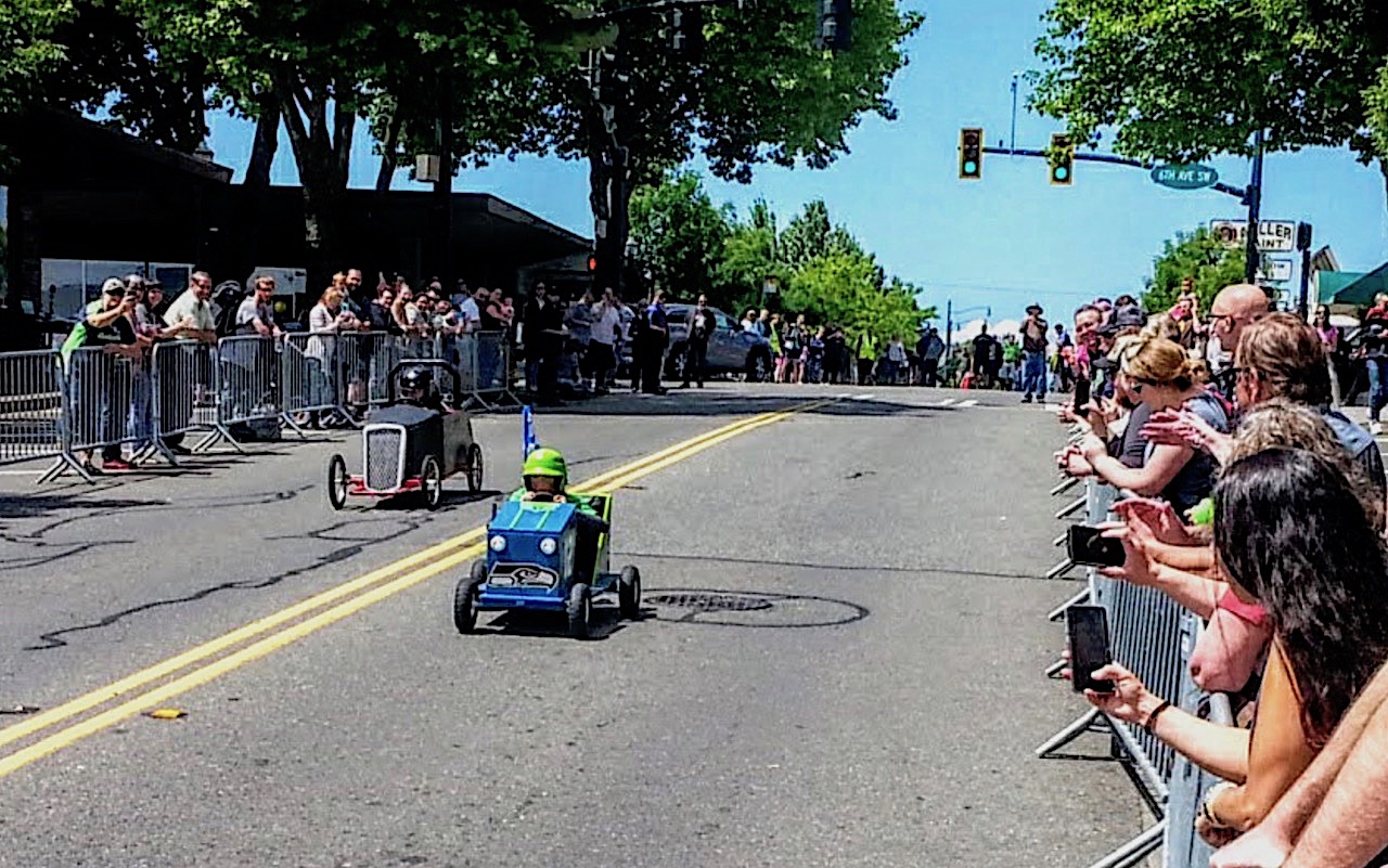 soapbox derby in Burien