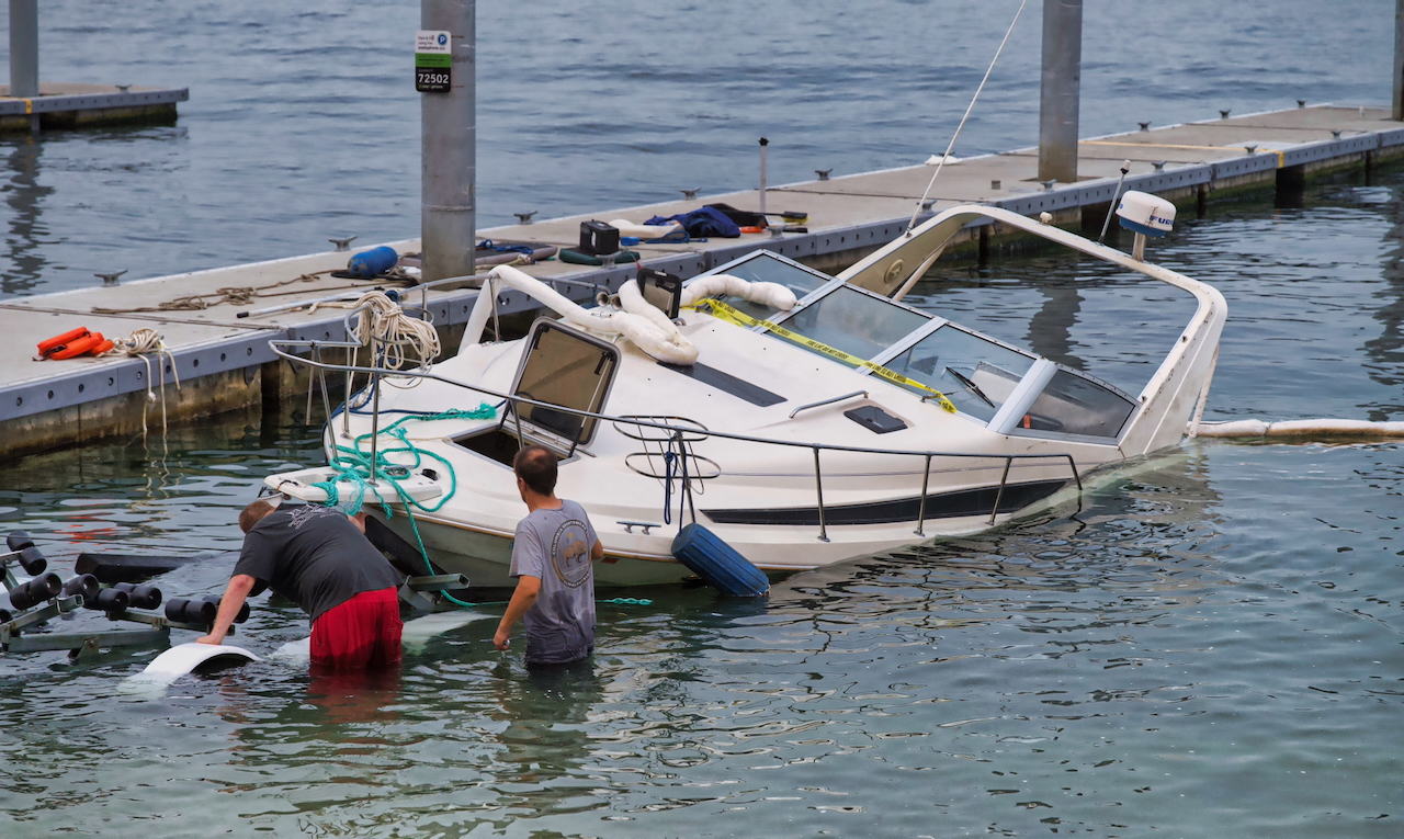 boat in the water