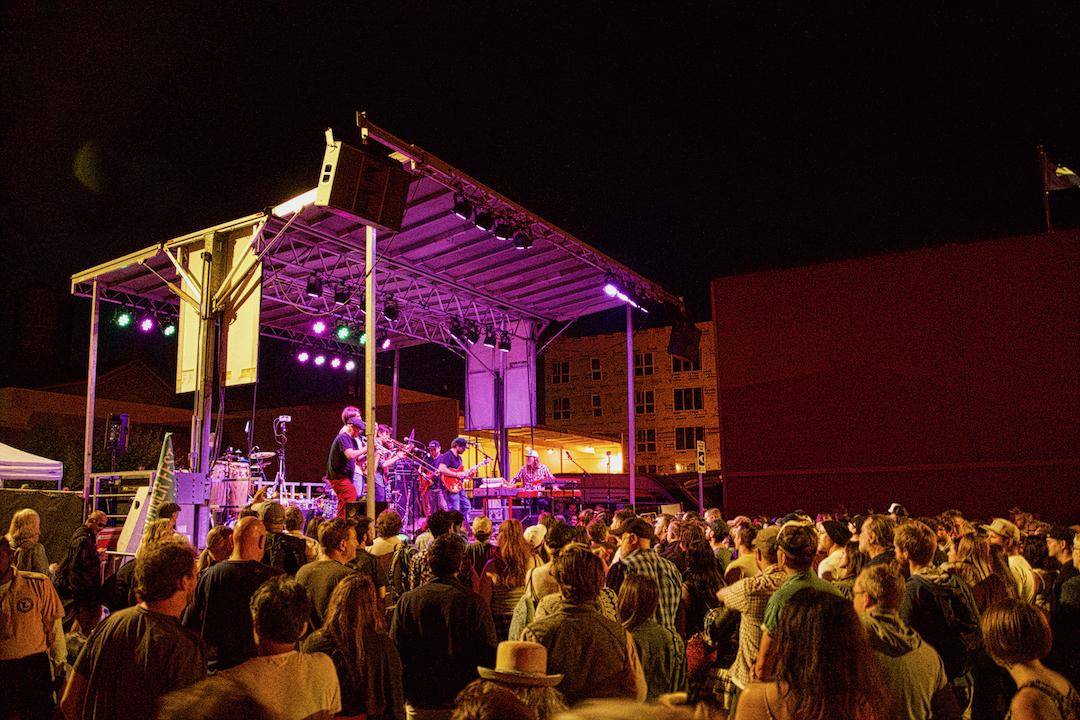 The Polyrithmics rocked the junction during Summer Fest 2019. This was the 37th year for the festival.  Photo by Patrick Robinson