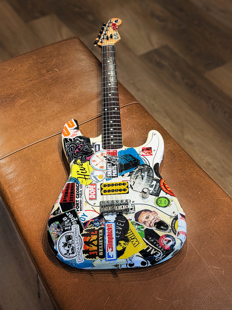 Frank's first guitar