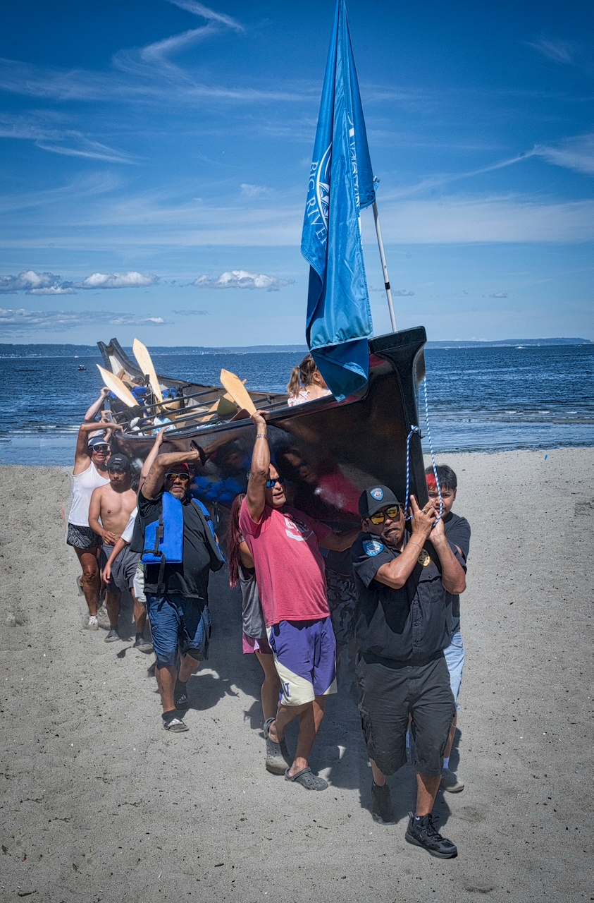 canoes are heavy