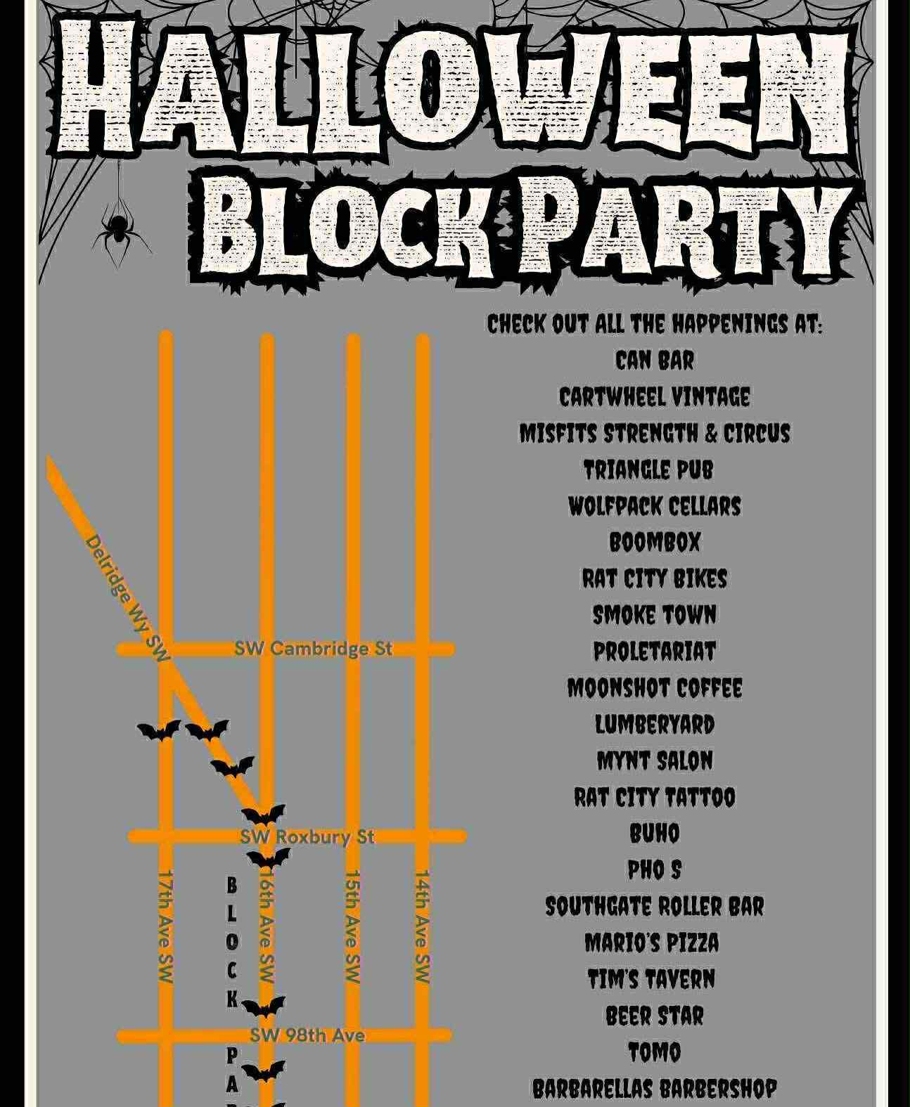 block party map