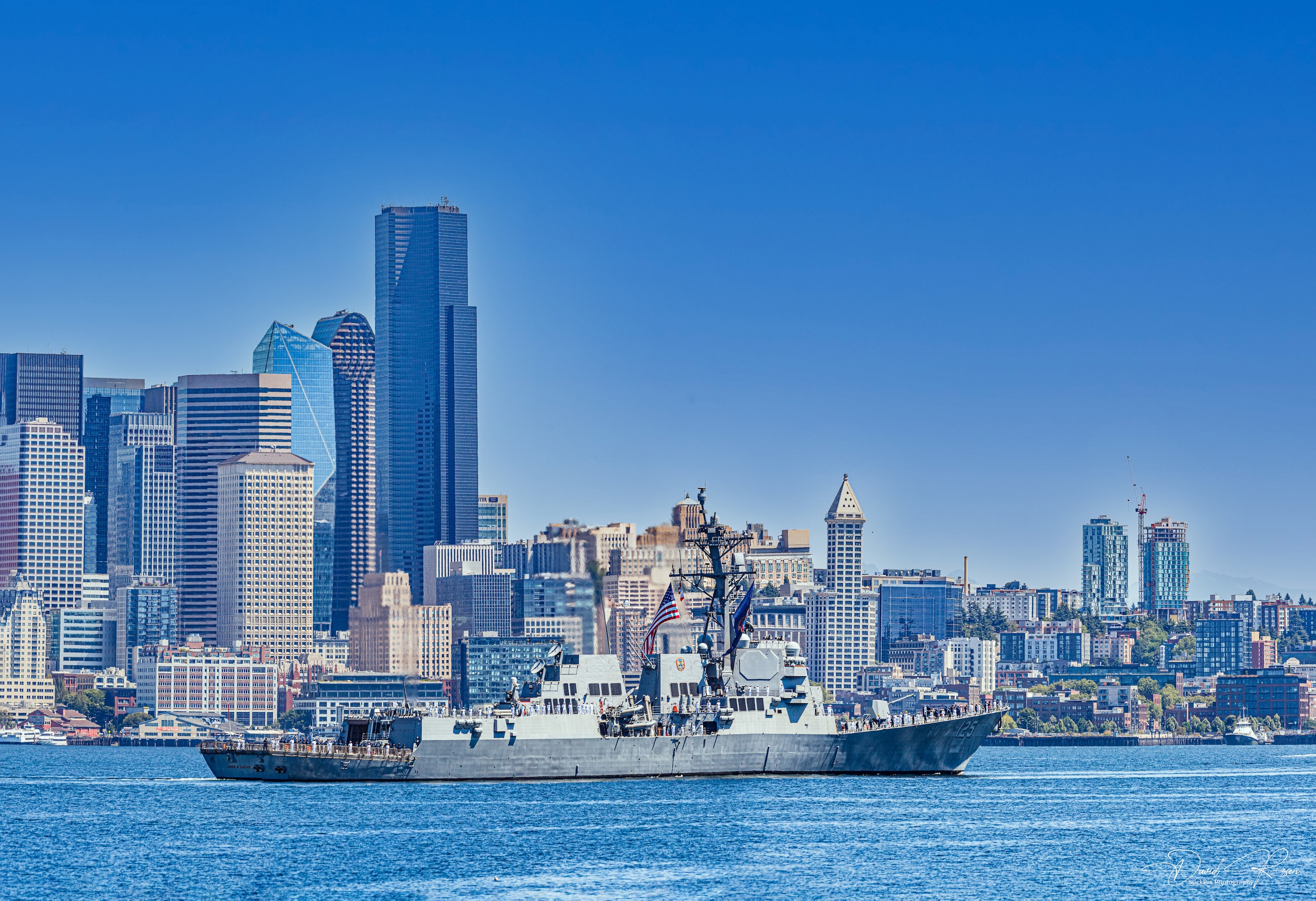 is an Arleigh Burke-class (Flight III) Aegis guided missile destroyer, the first of the Flight III variants.