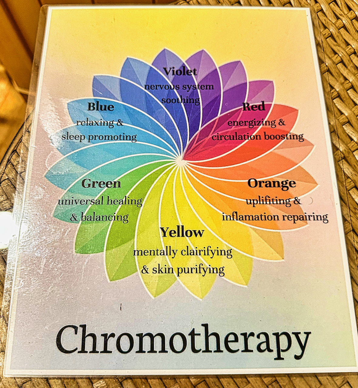 Chromotherapy