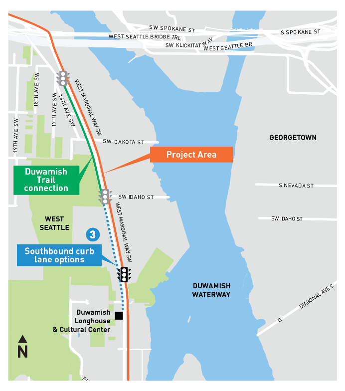 West marginal way sw options