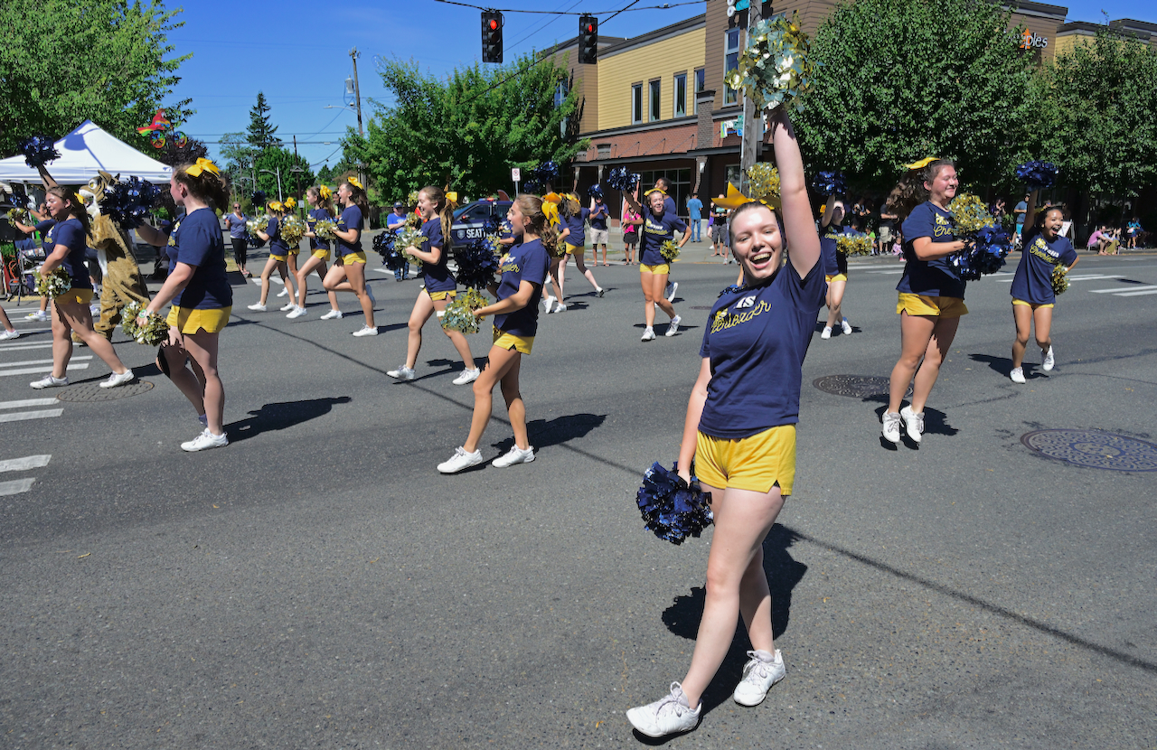 West Seattle Cheer staff