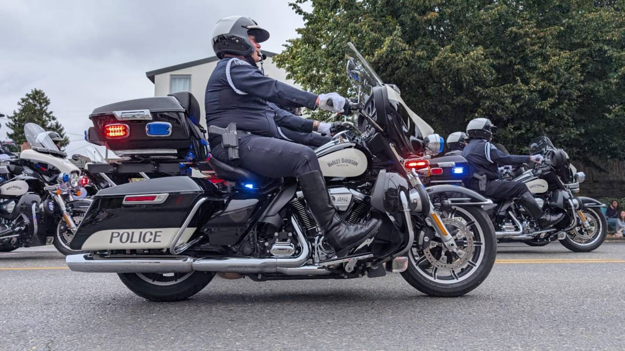 SPD Motorcycle Drill team