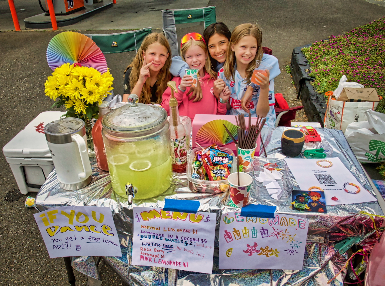 The lemonade stand