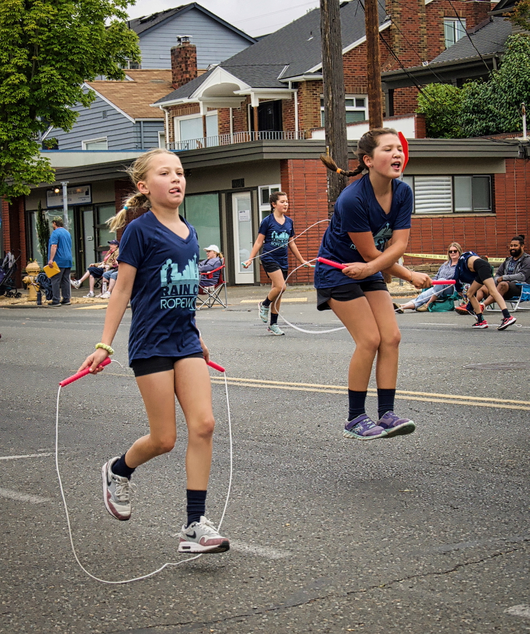 jumping rope
