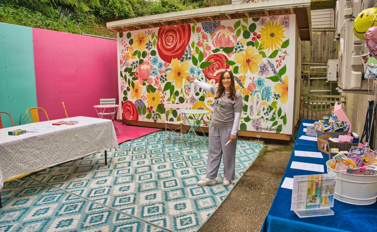 Color Wall event space